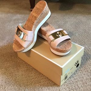 Never worn Michael Kors wedge sandals